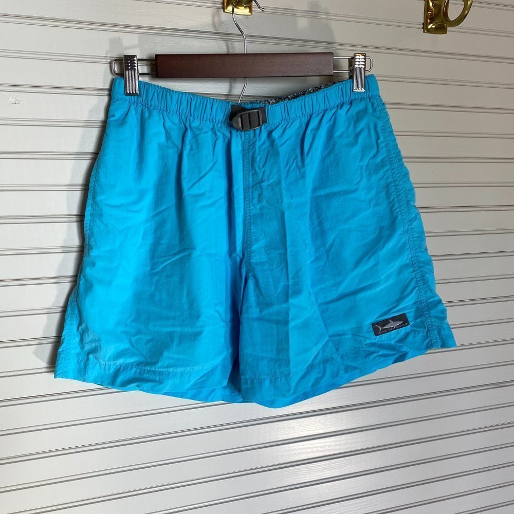 Against the Elements Small Aqua Blue Athletic Shorts